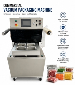 Máquina de Envasado al Vacío Termoformadora Automática de Alta Eficiencia MAYBOOM para <span class=keywords><strong>Alimentos</strong></span>, Salchichas, Cecina y Carne de Res con Sellado de Fecha - Product Image 1