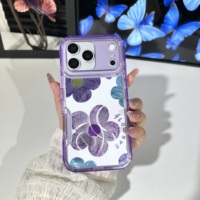 Coque de téléphone 3-en-1 antichoc avec protection d'objectif coulissante motif lapin mignon en PC et TPU pour iPhone 17 16 15 14 13 12 Pro Max – Vente en gros