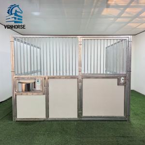 Легкий мобильный коневоз, портативный модульный конюшня, временный укрытие для лошадей с простой конструкцией для транспортировки на мероприятиях - Product Image 1