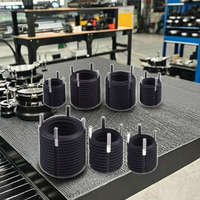 Inserts filetés autobloquants en acier au carbone, fixation robuste, norme ISO, manchon fileté en plastique entièrement fileté pour turbocompresseur