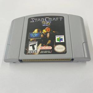 Pour <span class=keywords><strong>Nintendo</strong></span> N64 US NTSC Version langue anglaise rétro jeux cartouche nouvelle Star Craft <span class=keywords><strong>64</strong></span> matière plastique - Product Image 2