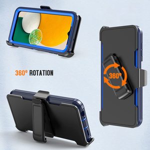 Custodia resistente robusta per telefono cellulare con Clip da cintura per <span class=keywords><strong>Samsung</strong></span> <span class=keywords><strong>Galaxy</strong></span> <span class=keywords><strong>A13</strong></span> A14 A15 A35 A55 5G Robot Defender <span class=keywords><strong>Cover</strong></span> del telefono - Product Image 6