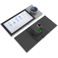 Tablette tactile avec écran TFT de 6 pouces, design coulissant, PoE Android, bouton capacitif, application contrôlée, appareil WiFi domestique, interphone de porte