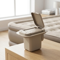 Pompe à air sans fil intégrée à faible bruit (80 dB) pour matelas et canapé gonflable – Échantillon gratuit, prix de gros