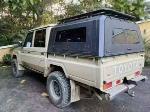 Topper de lit de camion en acier utilisé pour Tacoma 5ft 6ft Camping Shell étanche - Product Image 3