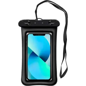 Alibaba Hot Sells Universal PVC Luminous Mobile wasserdichte Hülle für iPhone 8 Plus 6 Zoll für iPhone wasserdichte Tasche