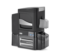 Encodeur d'imprimante de carte d'identité de collège d'affaires à faible coût DTC1500 300dpi résine de sublimation transfert thermique carte PVC contrôle d'accès