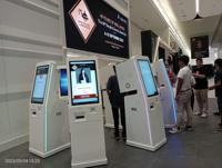 Sistema de Gestión de Colas Electrónico con Pantalla Táctil Todo en Uno, Kiosco de Tickets para Gestión de Colas Bancarias