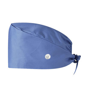 Gorro quirúrgico con logotipo personalizado al por mayor, gorro médico <span class=keywords><strong>de</strong></span> enfermera, muestra gratis, gorro médico <span class=keywords><strong>de</strong></span> tamaño ajustable - Product Image 5