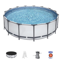ZJFIT 457CM X 122CM Pools Schwimmen Kindergarten Hinterhof Pool Umwelt freundlicher Baby Pool