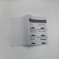 Impresión de Folletos Corporativos Multilingües de Seguridad Vertical Personalizados, Impresión Digital a Color con Logotipo Personalizado en Papel y Cartón