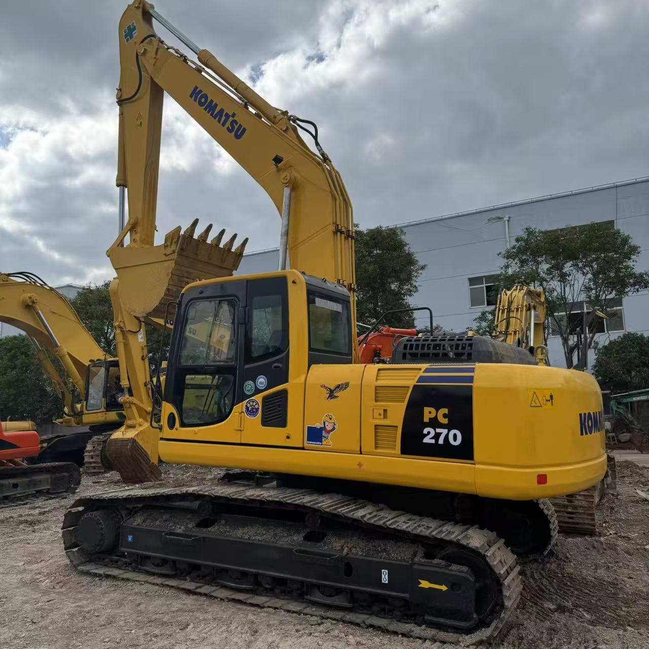 Экскаватор б/у Komatsu PC270, японский Подержанный землеройный механизм, подержанный экскаватор, дешевая цена