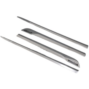 Revêtement de carrosserie noir et chromé pour Mitsubishi Pajero Sport 2016, moulures latérales pour Montero Sport 2017 - Product Image 1