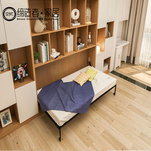 Tamaño personalizado tipo buen servicio cama de pared Murphy Horizontal TV montado litera para dormitorio Oficina Hotel apartamento - Product Image 6