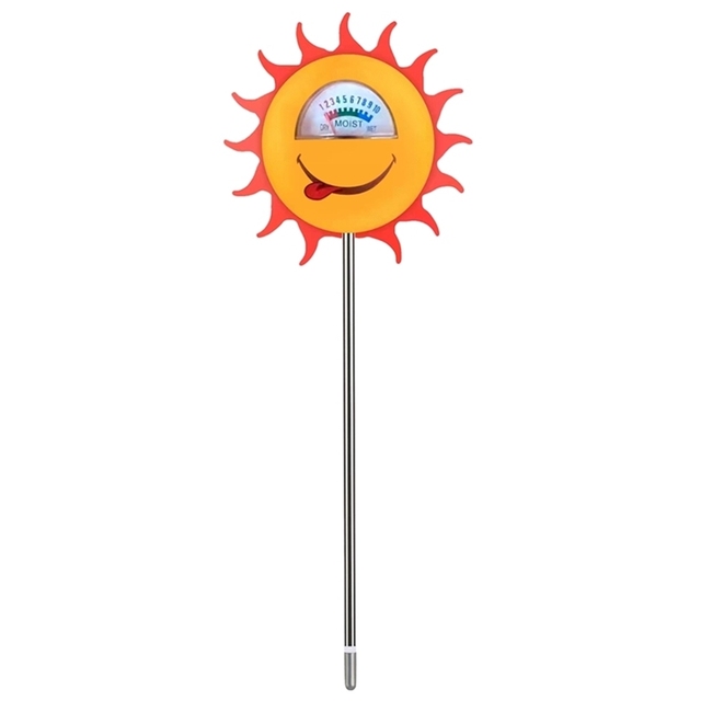 New Design Soil Moisture Sensor Meter Detector Metal Probe Gardening Plant Flower Water Analyzer Test Instrument Hygrometer Tool