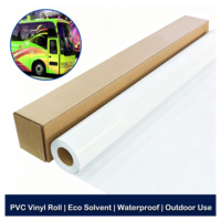 Échantillon Gratuit Rouleau de Vinyle Adhésif PVC pour Impression Éco-Solvant Vente en Gros Brillant Mat Imprimable KUNMAO Vinyle Auto-Adhésif