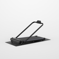 Mini tapis roulant de bureau directement de l'usine avec moteur intelligent, écran LCD, machine de sport portable pour la maison, pour la marche ou les sports, design pliable