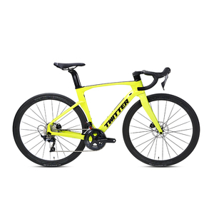Bicicleta de Carretera y Gravel de Fibra de Carbono de 22 Velocidades con Ruedas Ordinarias y 700c, HRD RIVAL-22S 700c - Product Image 1