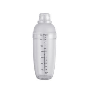 Botol Shaker Koktail Plastik Mulut Lebar 1000ml, Tutup Plastik, Pembuat Minuman, Kustomisasi Grosir Pabrik Pembuatan - Product Image 5