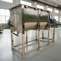 Mélangeur horizontal à ruban 400-10000L avec chauffage
