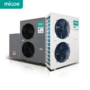 Bomba de calor de alta tecnologia micoe, bomba de calor de alta energia com aquecimento e resfriamento