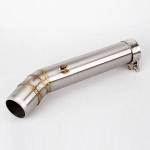 Tubo de Escape medio para motocicleta Yamaha FZS <span class=keywords><strong>600</strong></span>, 1998-2003 <span class=keywords><strong>Fazer</strong></span>, <span class=keywords><strong>Honda</strong></span> CB1300, 03-13Slip on - Product Image 5