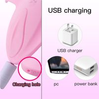 Vagina-Vibrationshöschen mit Fernbedienung, 10 Vibrationsstufen, wasserdicht und USB-aufladbar für Frauen