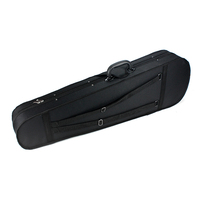 Accessoires de violon en cuir à motif d'impression étanche de haute qualité étui de violon léger