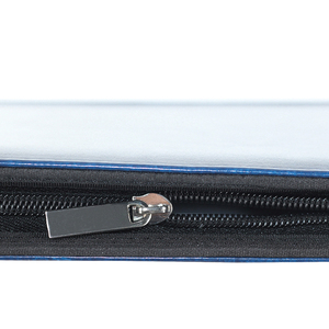 Nhà máy tùy chỉnh A4 PU da danh mục đầu tư tập tin thư mục túi, tài liệu thư mục với dây kéo, kinh doanh thư mục - Product Image 2