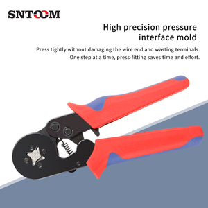 Pinza di Precisione SNTOOM per Crimpatura di Terminali Tubolari con Interfaccia a Pressione ad Alta Precisione - Product Image 2