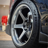Jantes forgées 6061-T6 à 5 branches profondément concaves 5x114.3 5x112 de 18, 19, 20 pouces pour Mitsubishi Lancer EVO, Nissan GT-R, Tesla Model 3
