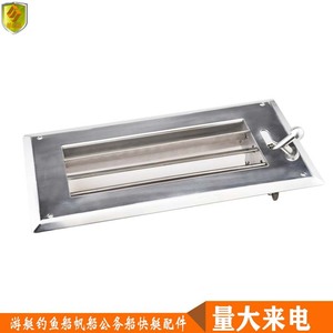 Ventanas Abatibles de Acero Inoxidable, Ventilación Cuadrada para Intercambio de Aire, Ventilación de Escape, Disipación de Calor, Orificios de Ventilación para Uso Marino - Product Image 3