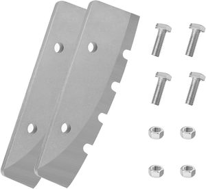 Lames de remplacement pour tarière à glace 28340, compatibles avec les lames de tarière à glace Eskimo, lames de tarière à glace manuelle de 10 pouces avec boulons et écrous - Product Image 4