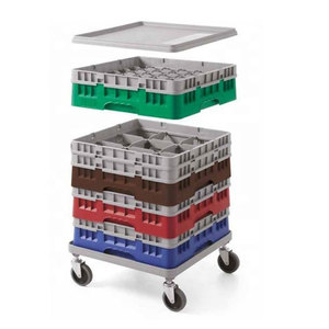 Panier de rangement en plastique pour verres et tasses, vente en gros - Product Image 2