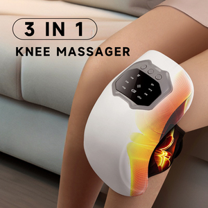 Masajeador de rodilla inteligente inalámbrico personalizable de fábrica, función 3 en 1 para aliviar el dolor de rodilla, aplicación de pie, terapia de masaje térmico - Product Image 5