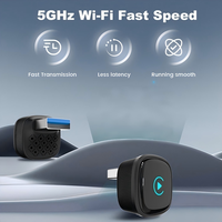 Kit Carlink Mini Ultra 4, Fournisseur d'usine, Mise à niveau OTA en ligne, Plug and Play, Dongle universel intelligent sans fil CarPlay, Boîtier AI CarPlay