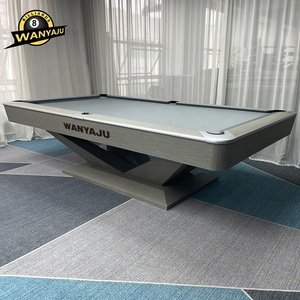 Table de <span class=keywords><strong>billard</strong></span> professionnelle 9FT de qualité tournoi, avec cadre en bois massif, plateau en ardoise américaine, pour <span class=keywords><strong>billard</strong></span> à neuf boules, prix de gros - Product Image 5
