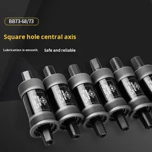 Велосипедный кареточный подшипник <span class=keywords><strong>GINEYEA</strong></span> с квадратным отверстием для горных/складных/шоссейных велосипедов, универсальный, 68/73 мм, на герметичных подшипниках - Product Image 2