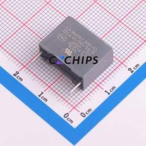 Condensador de Seguridad C43Q1333K6SC450, Componente de Montaje en Orificio (THT), P=15mm 33nF 10% 300V UL/ CUL/ KC/ ENEC/ CQC - Product Image 1