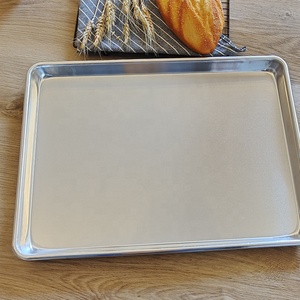 Plat à pâtisserie carré en <span class=keywords><strong>aluminium</strong></span> pleine grandeur prêt à être expédié avec revêtement céramique pour utilisation au <span class=keywords><strong>four</strong></span> - Product Image 1