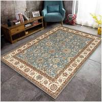 Tapis Persan Rétro Américain – Sensation Supérieure pour Salon, Chambre, Chevet, Canapé, Table Basse – Tapis Rembourré en Polyester