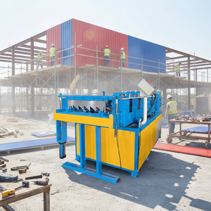 Machine économique et compacte pour la fabrication de tôles de toiture à joint debout et de panneaux muraux, modèle KR24, portable et auto-verrouillante - Product Image 1