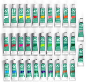 Ensemble de peinture <span class=keywords><strong>gouache</strong></span> pour artistes de haute qualité, 32 couleurs, 32 pièces, 12 ml, pour artistes professionnels et débutants - Product Image 4