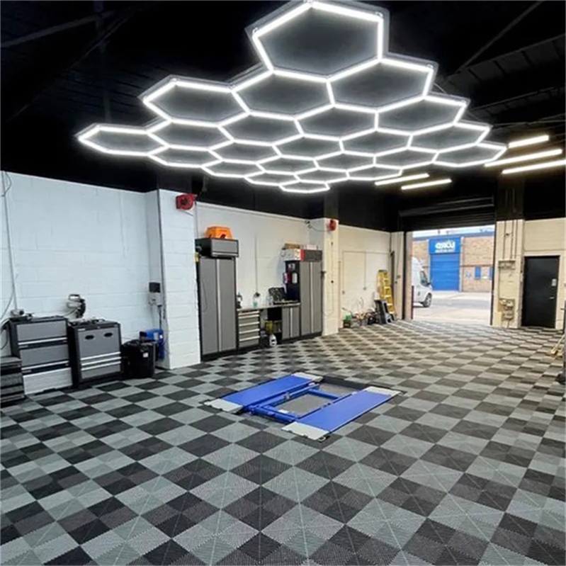 Seller Cheap Personalized Led Strip Work Light Led Ceiling Light Strip for Wall Garage Hexagonal Light