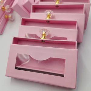 卸売空の高級ストリップラッシュボックスパッケージ偽包装ピンクラッシュボックス完全なストリップラッシュのためのプライベートロゴ - Product Image 4