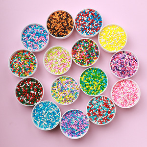 Perlas de Azúcar Comestibles, Redondas, de Colores, Pulimentadas, de 2 mm, para Decoración de Pasteles, <span class=keywords><strong>Donas</strong></span>, Helados y Repostería, Uso Comercial - Product Image 2