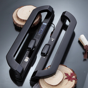 Màu Vàng Nhiệm Vụ Nặng Nề Cửa Thông Minh Khóa Vân Tay Cho Bị Gãy Cầu Cửa Nhôm - Product Image 4