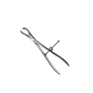 Pinza Quirúrgica para Sujeción de Huesos, Acero Inoxidable, Instrumento Ortopédico de Grado Hospitalario, Reutilizable - Product Image 1