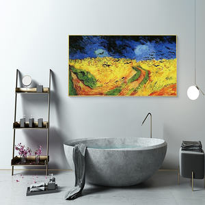 HONGYA-obra de arte de alta calidad, pintura al óleo famosa de Vincent <span class=keywords><strong>Van</strong></span> <span class=keywords><strong>Gogh</strong></span>, flor de almendro - Product Image 5