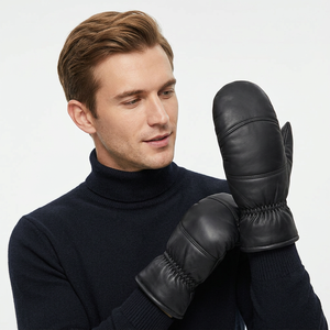Fashion New Hot Outdoor Rabbit Velvet Fur Cross-border Autumn and Winter <b>Ladies</b> Touchscreen Keeping Warm <b>Gloves</b> - Product Image 3